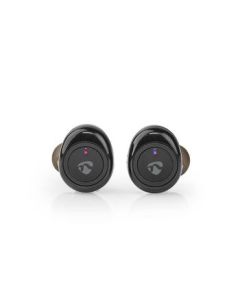 NEDIS, Fuldt Trådløse hovedtelefoner   Bluetooth®   Truk kontrol   Opladningsholder   Indbygget mikrofon   Understøtter stemmestyring   Sort