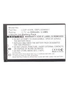 LGIP-430N Batteri til LG G320 / 990G (Kompatibelt)