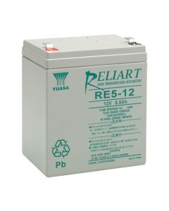 RE5-12 Yuasa Long-Life High-Drain UPS Blybatteri