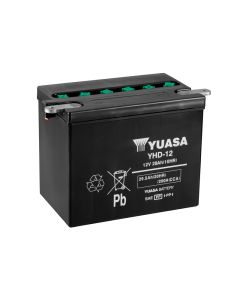 Yuasa YHD-12 (Uden Syre) 12V Batteri til Motorcykel