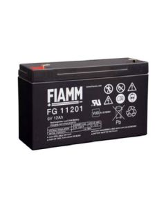 Fiamm FG 11201 6V 12Ah (Terminal 4,8mm)