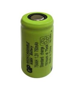 GP75AAH - 750 mAh - 2/3AA