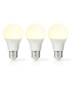 LED Pære E27 | 11 W | 1055 lm | 2700 K | Varm Hvid | 3 stk.