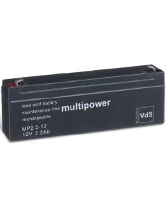 Multipower 12V - 2,2Ah (4.8 mm)