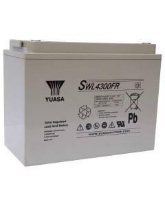 SWL4300FR Yuasa Blybatteri (High-Drain specielt til UPS-Systemer) (Flammeafvisende kasse)