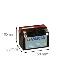 VARTA 511 901 014 - 12V 11Ah (Motorcykelbatteri)