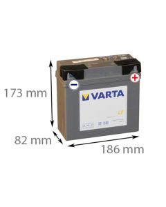VARTA 519 901 017 - 12V 19Ah (Motorcykelbatteri)