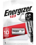 Energizer Lithium Foto / Alarm 123 Batteri (1 Stk. Pakning)