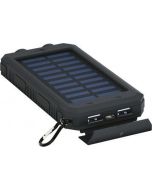 Outdoor Powerbank Med Solcelle Panel 8.0, 8000mAh Goodbay