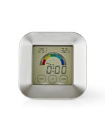 Nedis, Hygrometer ,  Temperaturmåler ,  Tid ,  Touchskærm