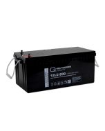 Q-Batteries 12LC-200 / 12V - 214Ah deep cycle AGM batteri (Forbrugsbatteri)