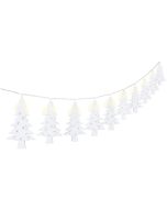 Goobay lyskæde "Juletræer" med 10 LED lys hvid